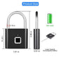 Waterproof Keyless Smart USB Charging Fingerprint Lock